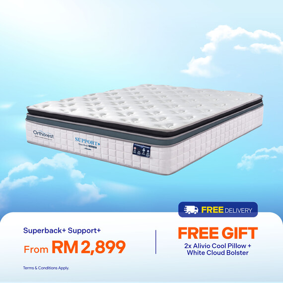 [New Launch] Orthorest SuperBack Support+ Mattress
